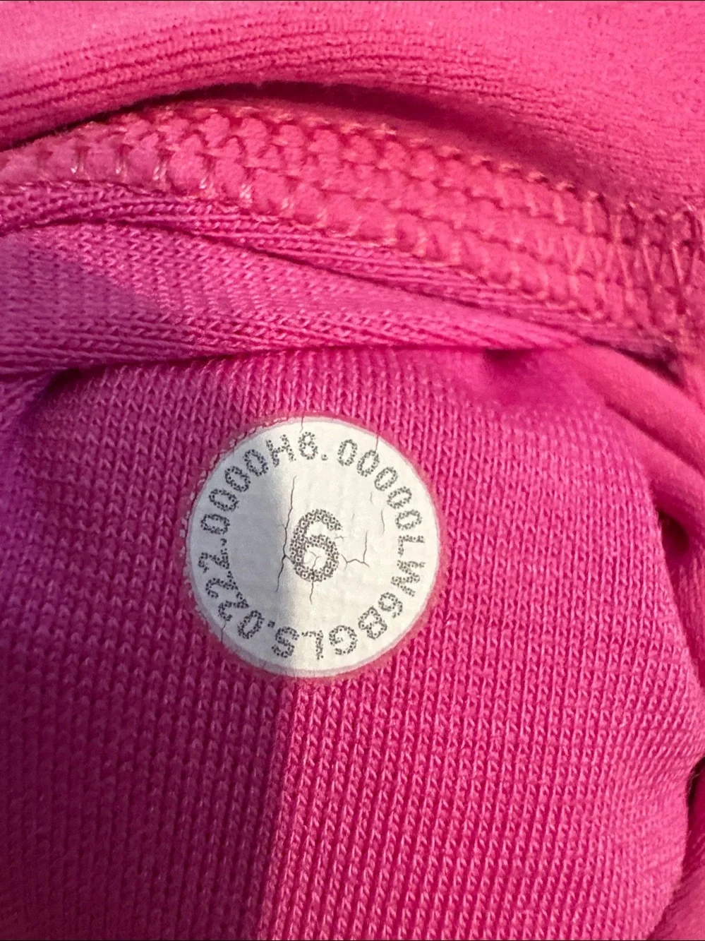 Lululemon pink leggings size 6